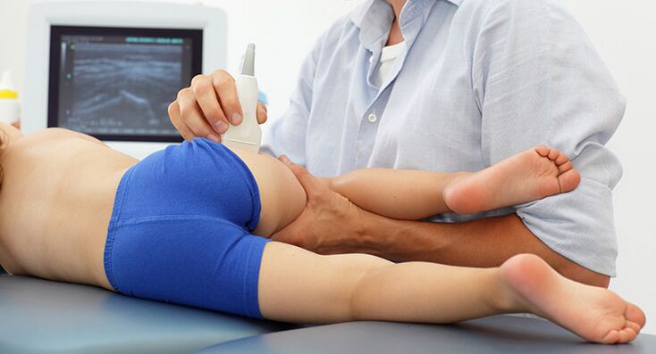 La ecografía puede ayudar a detectar algunas afecciones que causan dolor en la articulación de la cadera. 