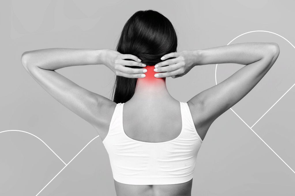 Síntomas de la osteocondrosis espinal.